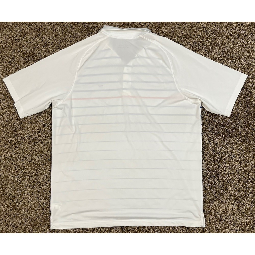 Vineyard Vines Polo Men's Sz XL Striped Lightweight Performance Golf Shirt - Picture 7 of 7